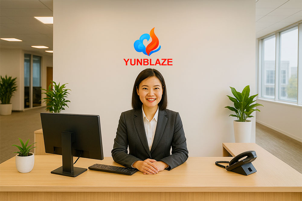 company reception desk