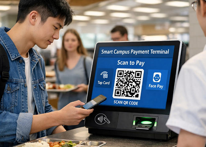Bus Canteens Smart Campus Scan Payment Terminals