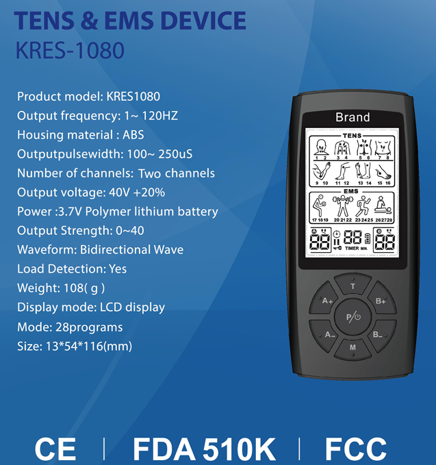 TENS & EMS device manufacturer in China