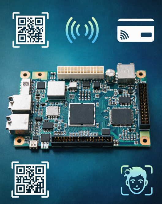 Android Board for Bus Fare Collection | QR, NFC & Face Payment