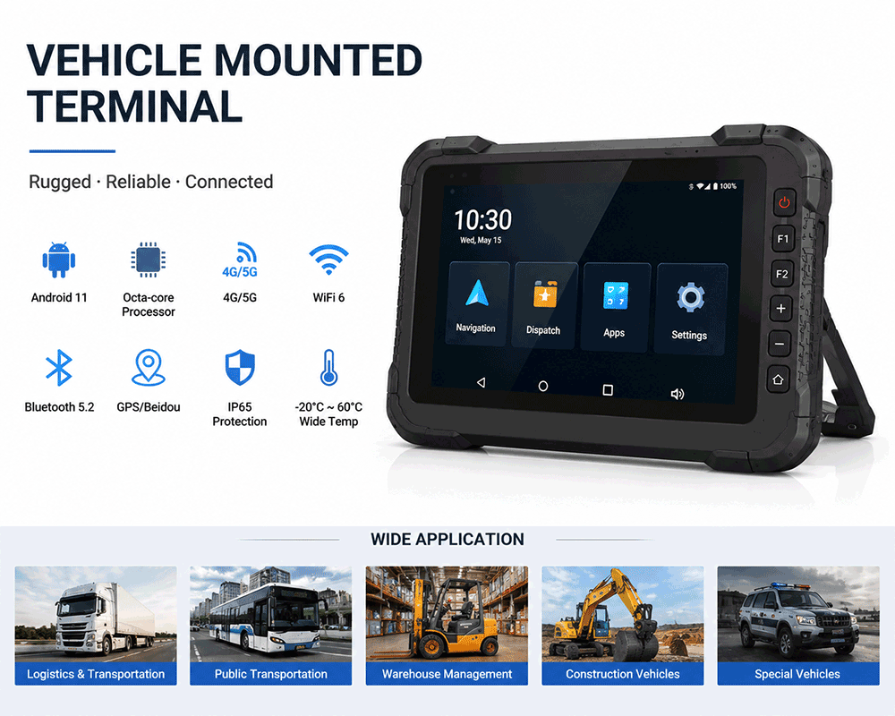 Custom Vehicle Mounted Terminal