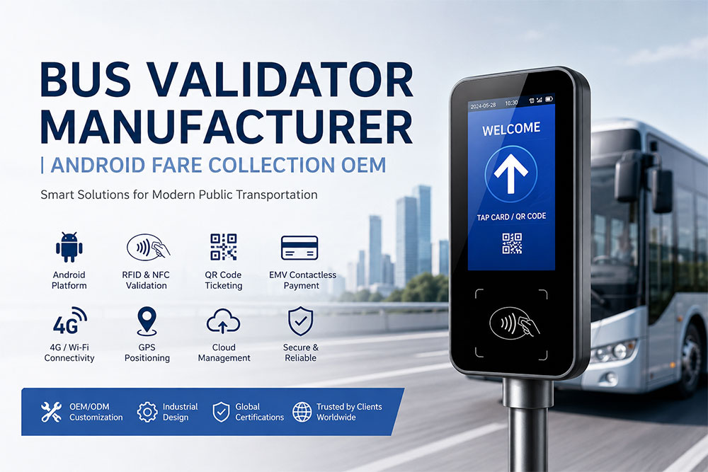 Bus Validator Manufacturer | Android Fare Collection OEM