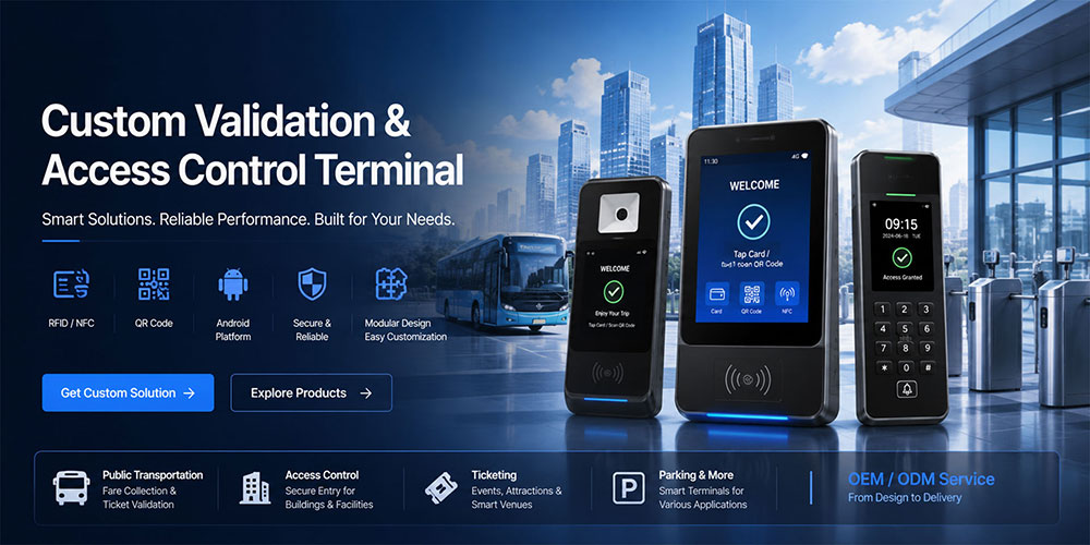 Industrial Android Terminal Manufacturer | Smart Payment & Access Control OEM
