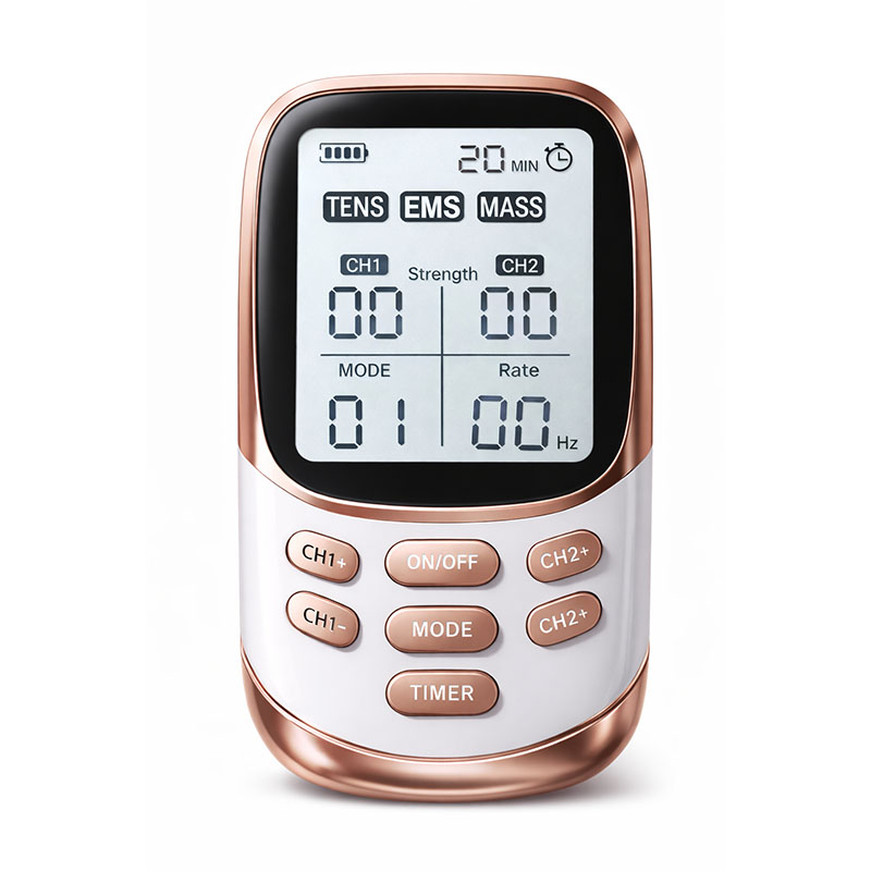 Dual Channel TENS/EMS Physiotherapy Massager with OEM & ODM Customization